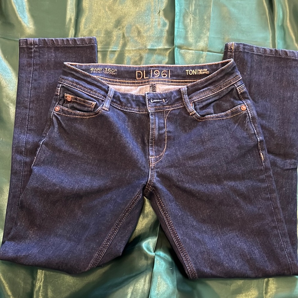 DL1961 Cropped Toni jeans Dark wash